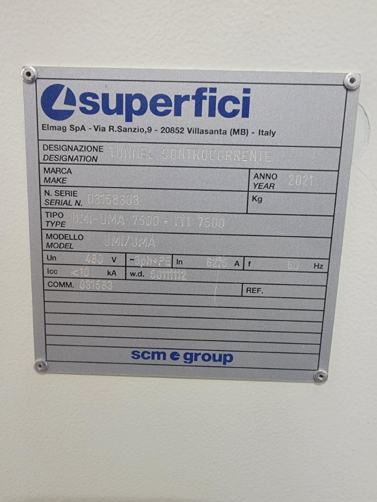 2021 SCM Superfici Mini Plus One Arm Spray Machine - Nevada