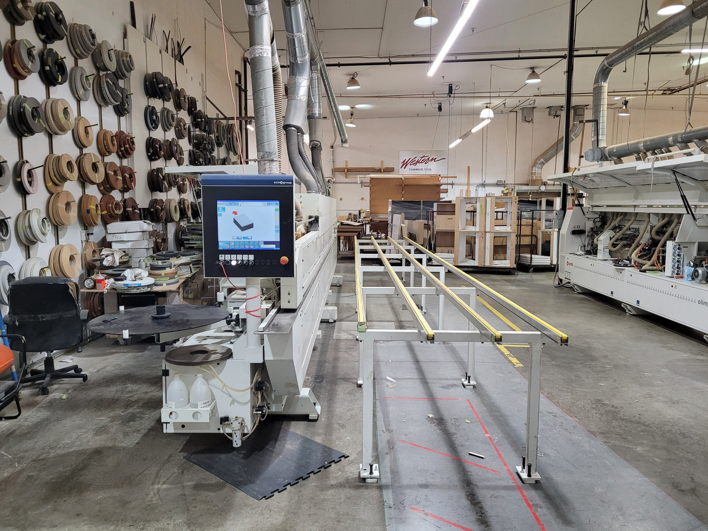 2012 SCM Stefani Solution HD RT 4 Edgebander with Pre-Mill - Nevada