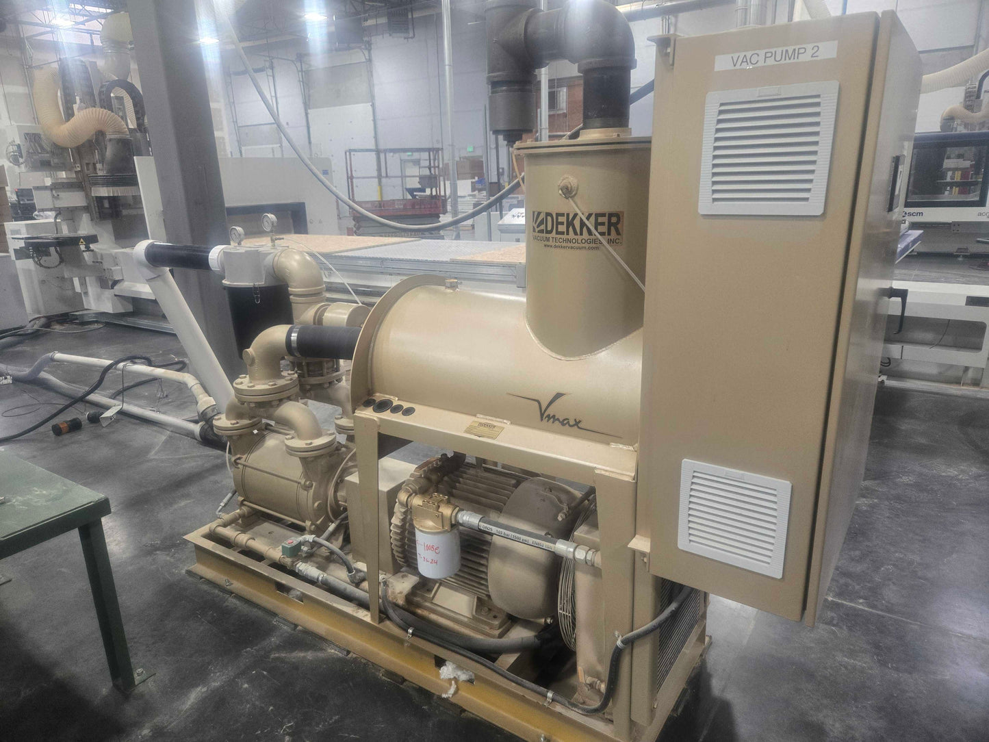 2020 Dekker Vmax Oil Sealed Liquid Ring Vacuum Pump - Utah
