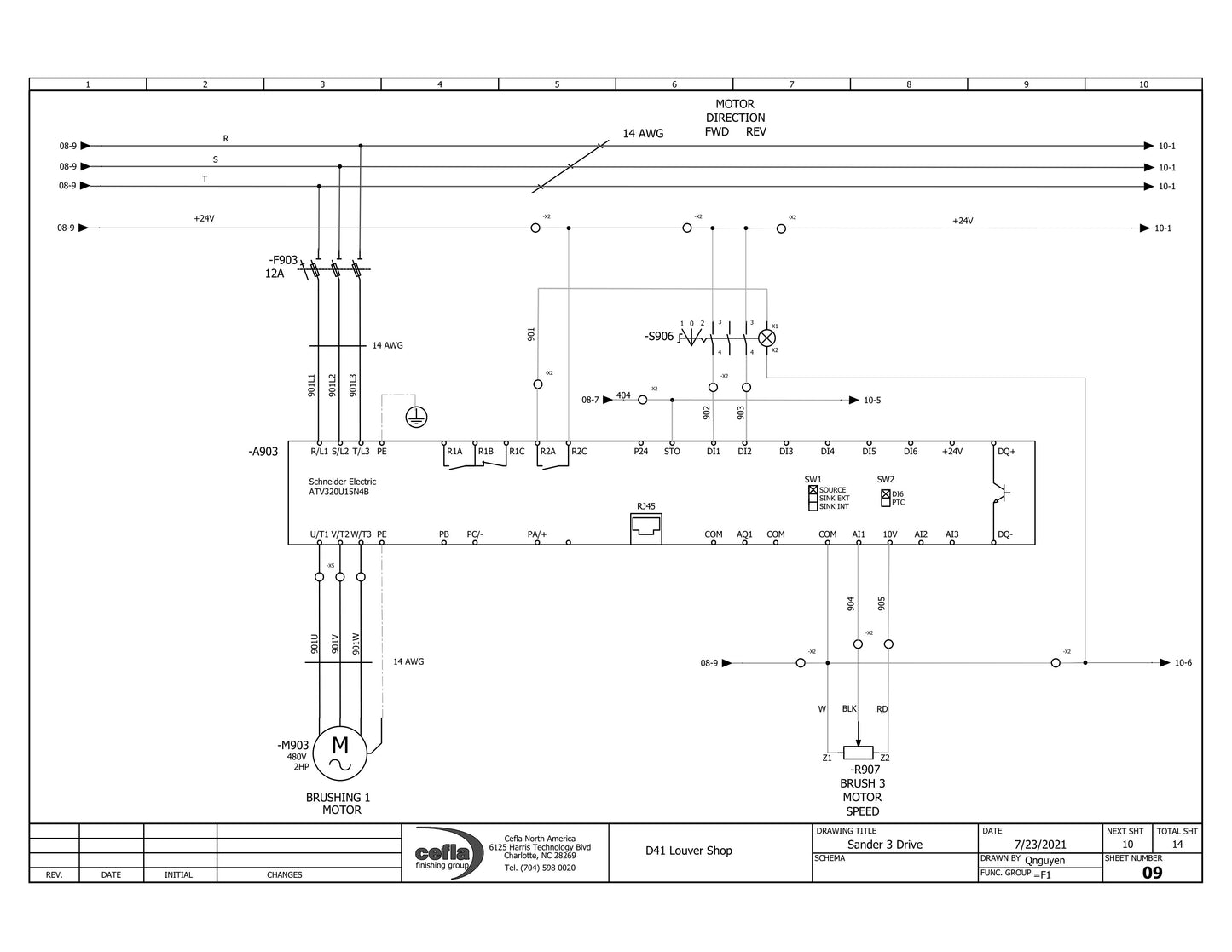 Cefla D41 Sander (2012) - Michigan