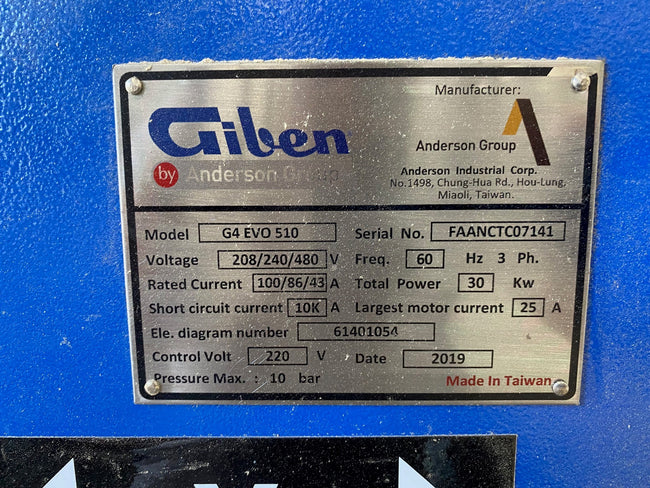 2019 Giben Anderson 5x10 CNC Router - Florida