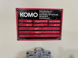 2002 Komo VR 512 CNC Router 5 x 12 - Maryland