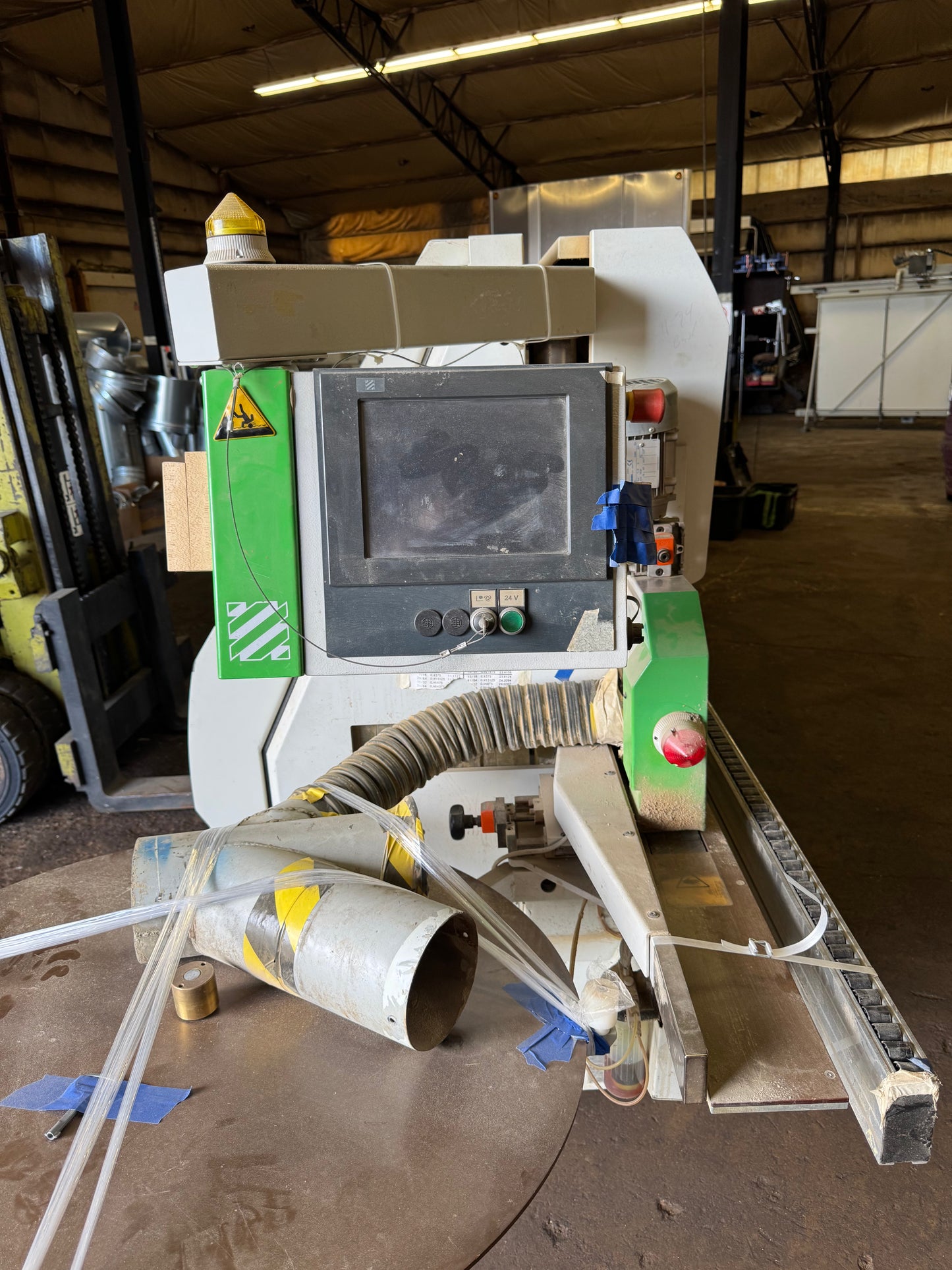 2007 Biesse Polymac Akron 840 Edgebander with Pre-Mill - Michigan