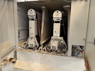 1999 Timesavers 252- 2IC 52" 2 Head Wide Belt Veneer Sander - North Carolina