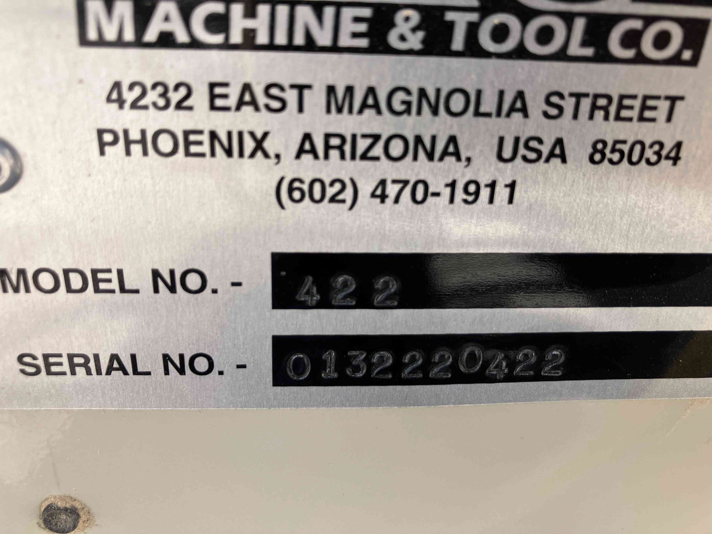 2022 Unique Model 422 Shape and Sand Door Machine - Arizona