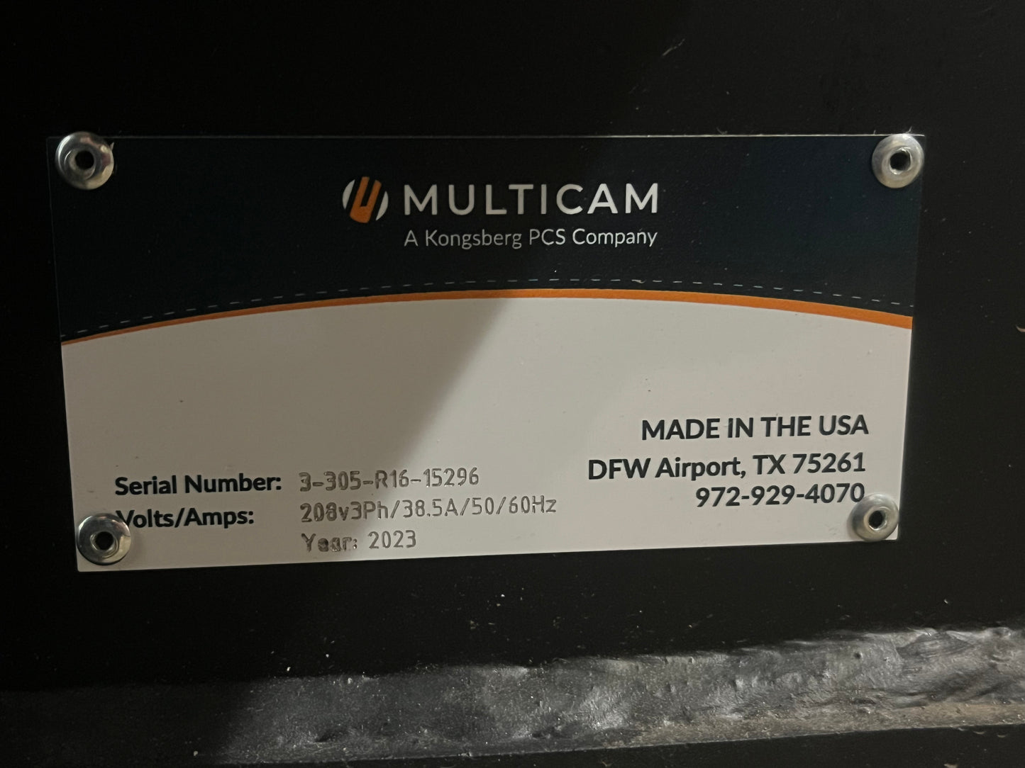 MultiCam Apex 3R CNC Router (2023) - Michigan