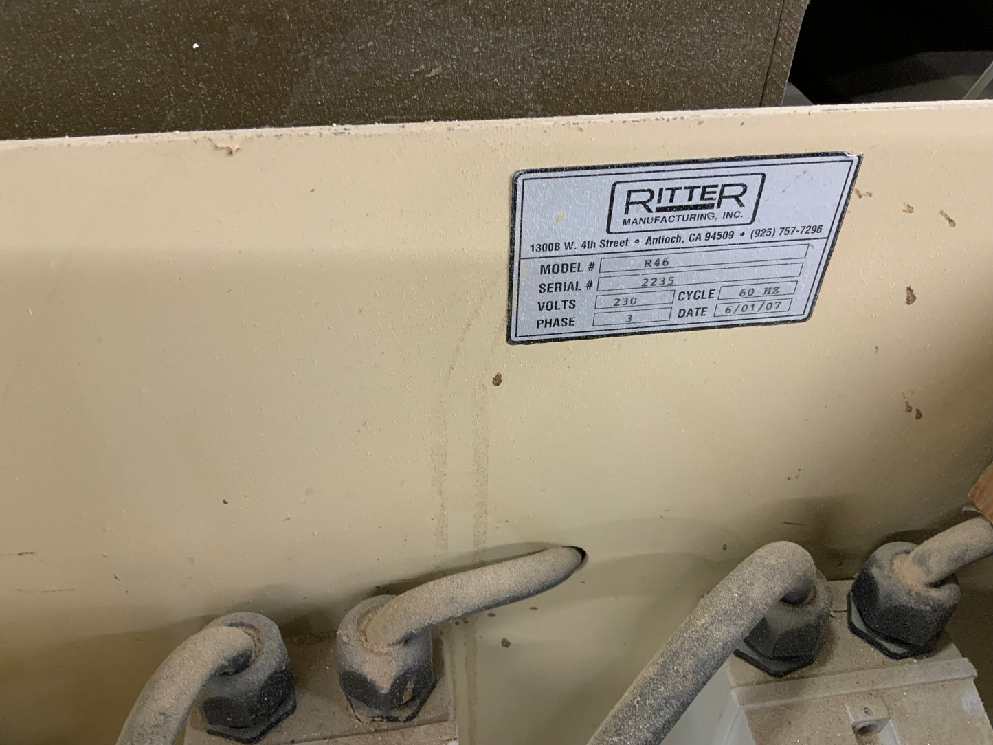 2007 Ritter R46 - 46 Spindle Double Row Drill/Boring System- California