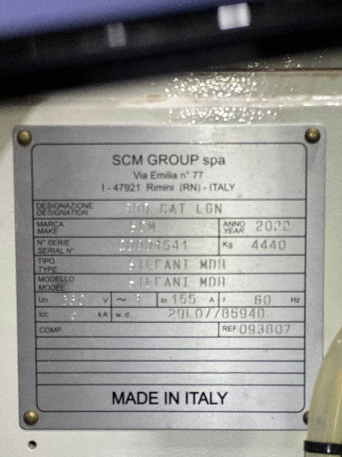 2022 Stefani MDR Automatic Edgebander - Florida