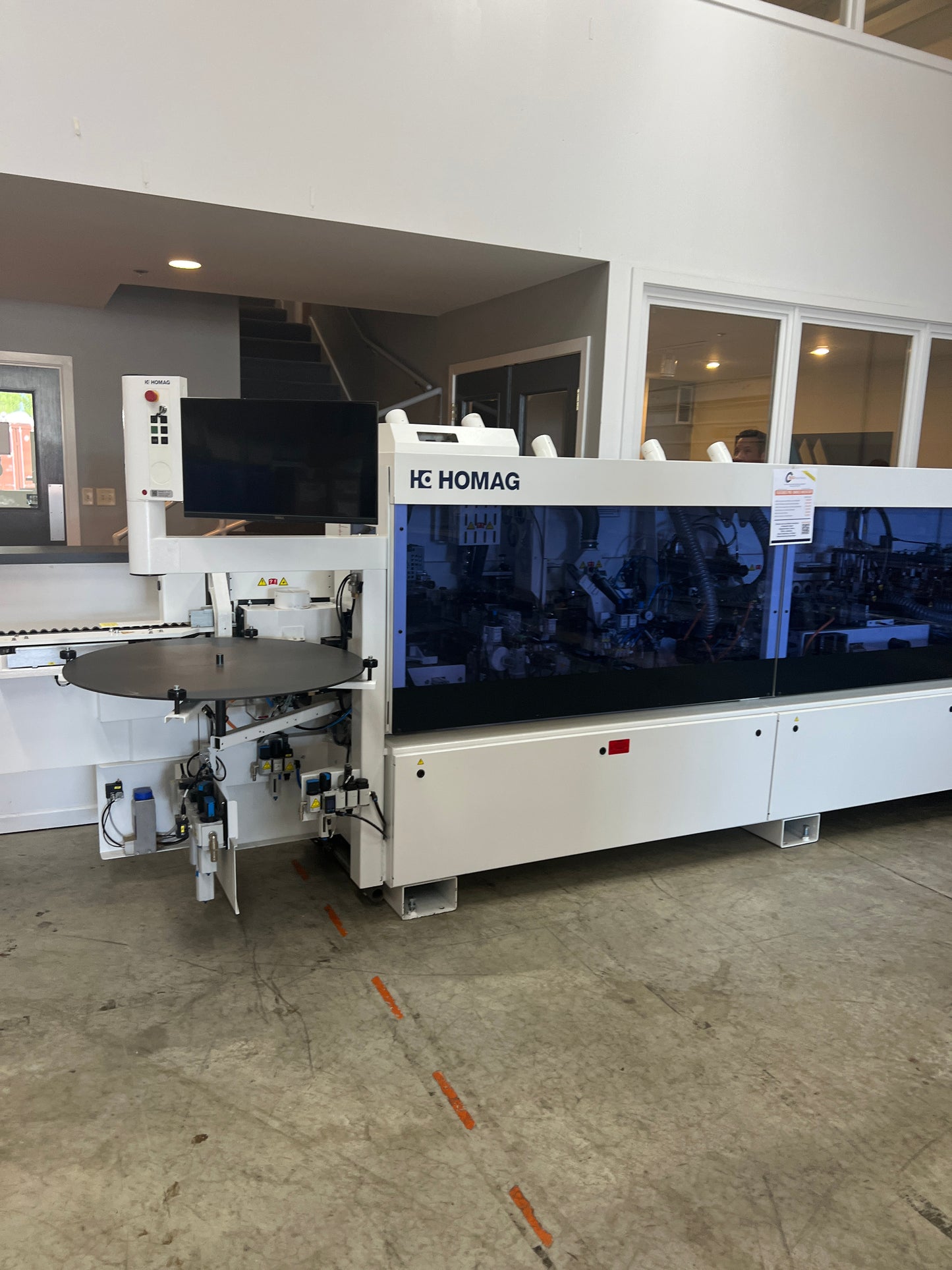2022 Homag Edgeteq S-300 Optimat KDF 440C Edgebander with AirTec -Illinois