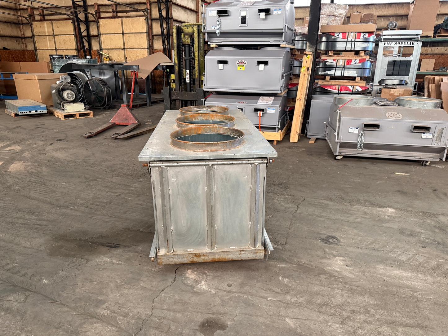 Nederman 230 Gallon Dumpster Bin for Dust collector