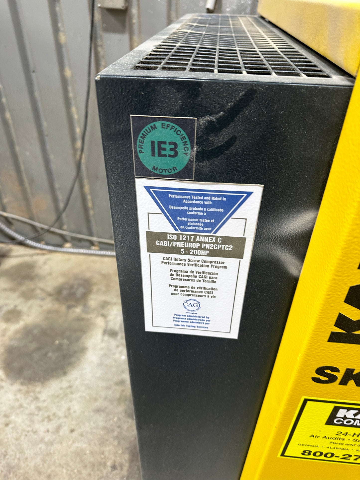 2017 Kaeser SK20 Compressor - Georgia