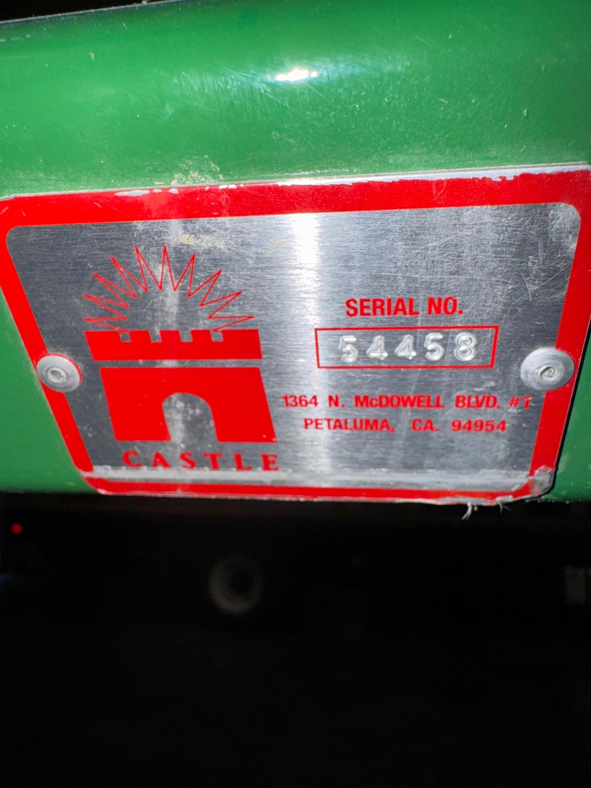 2001 Castle AT-8 Assembly Table 4x8 - California