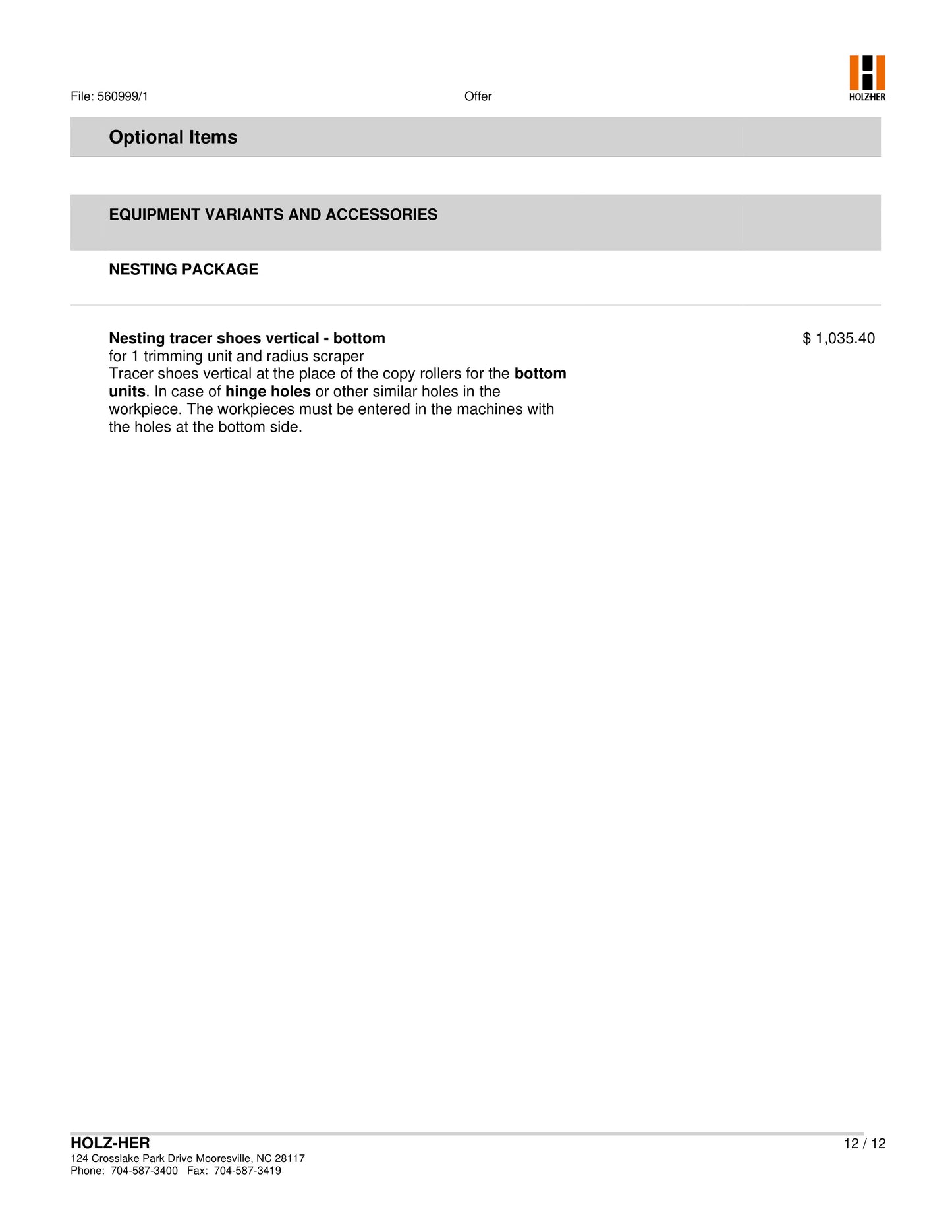 2022 Holzher Artea 1020 Edgebander with Pre-Mill - Connecticut