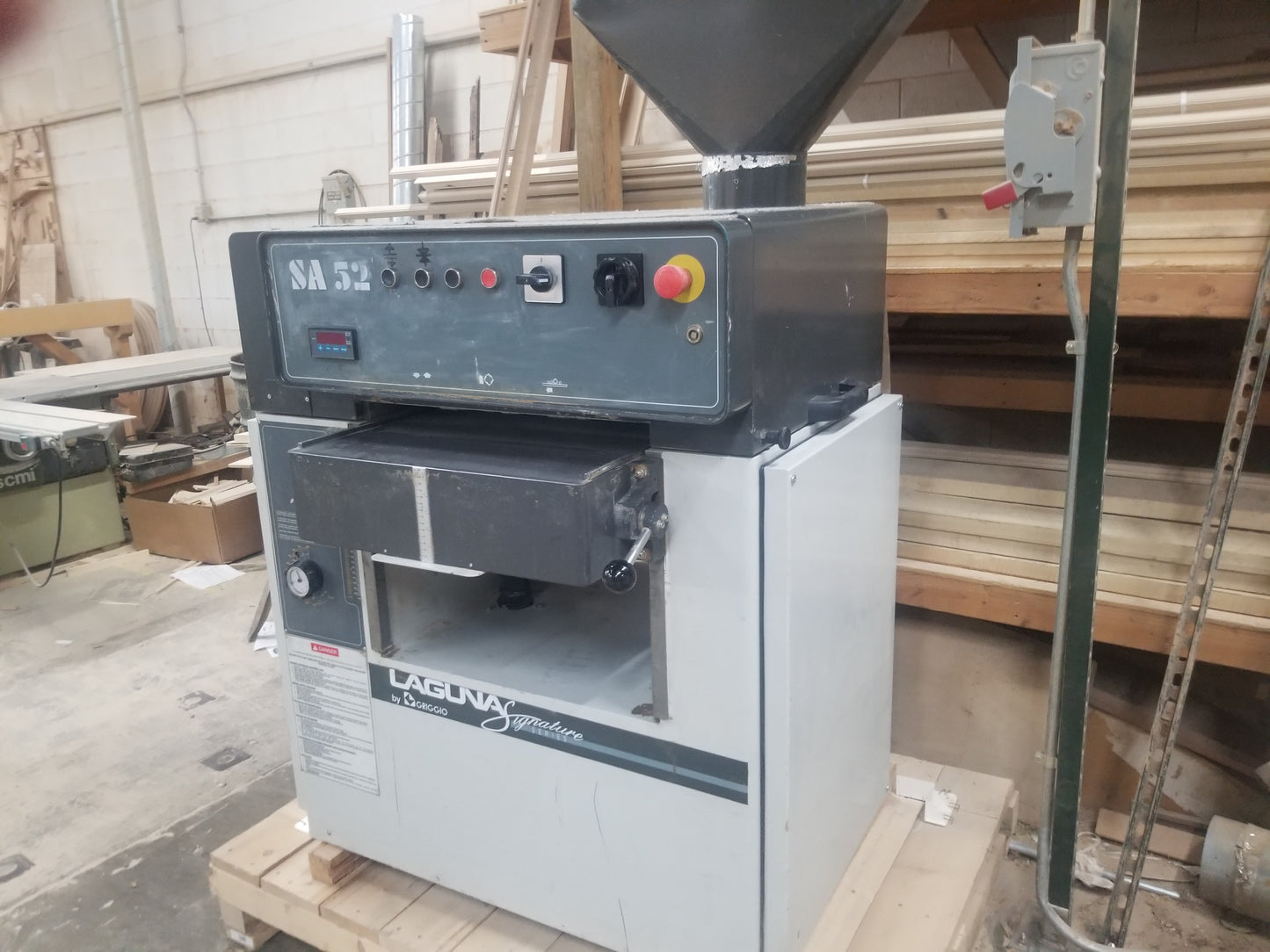Griggio SA 520 Wood Thickness Planer Laguna Signature