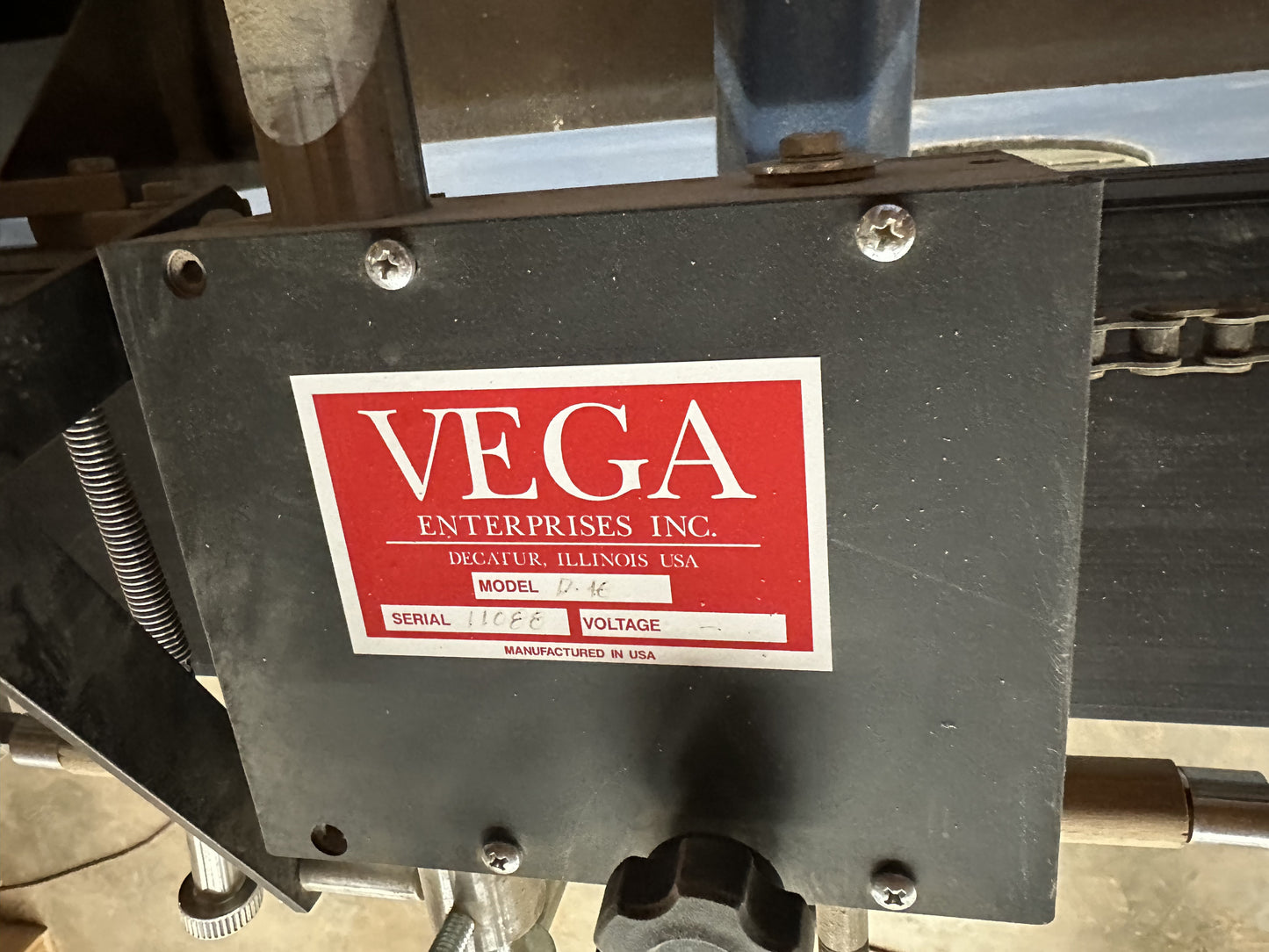 Vega D-48 48" Pro-Lathe Duplicator - Kansas