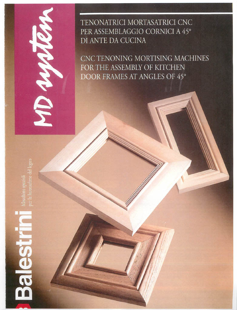 2008 Balestrini Lynx/MD CNC Double End Tenoning and Mortising Machine