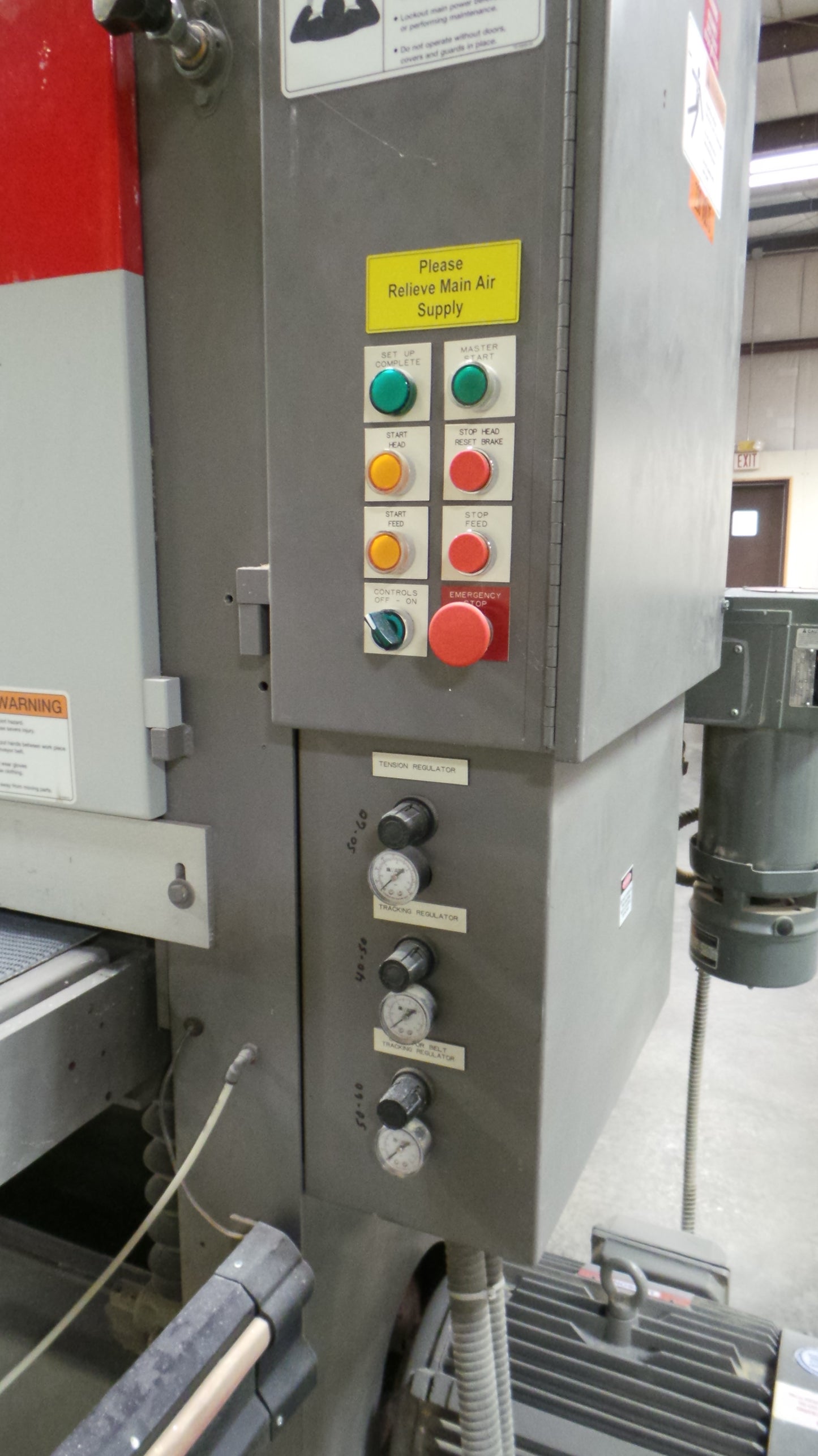 1998 Timesavers 43" Wide Belt Sander - Ohio