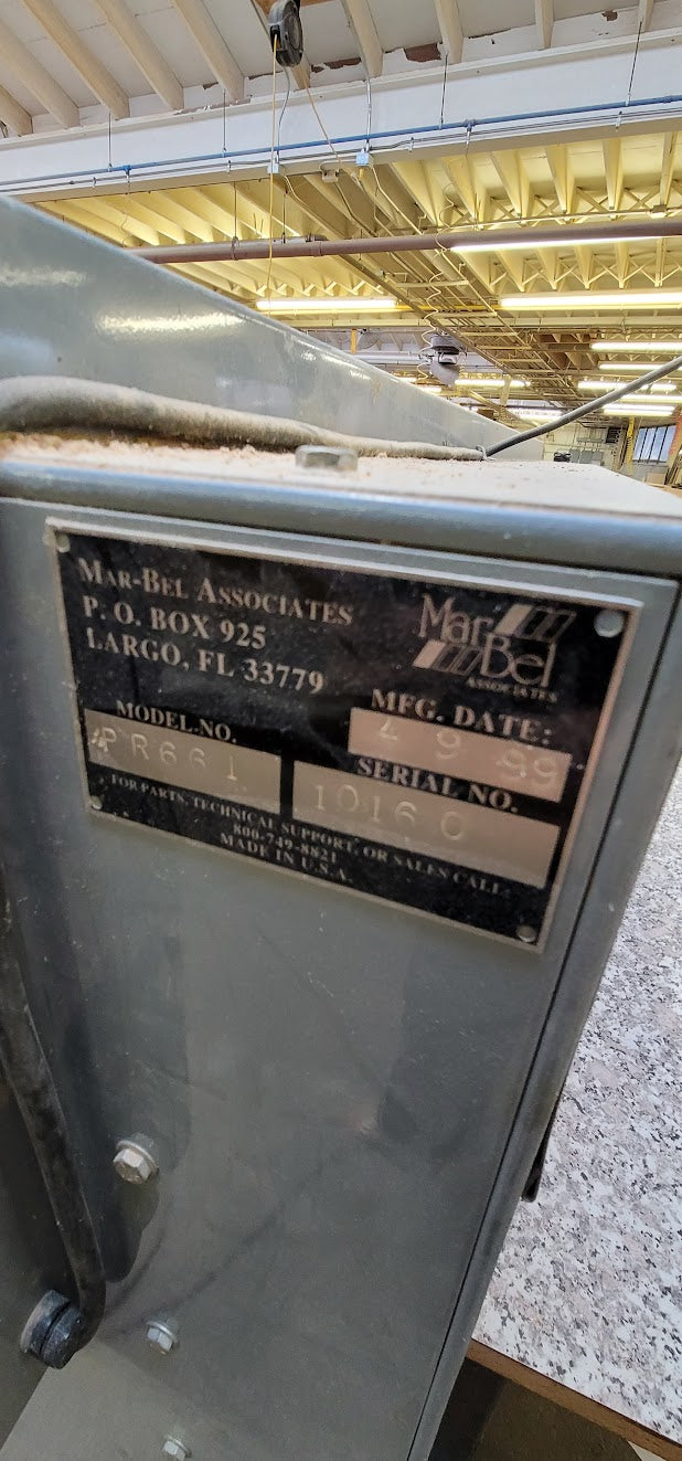 1999 Mar-Bel PR661 Pinch Roller
