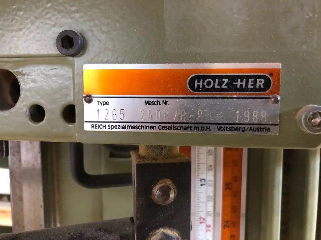 HolzHer 1265 supercut vertical panel saw