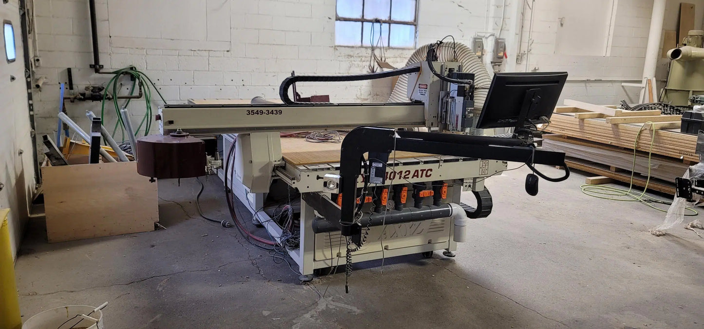 2005 AXYZ 4012 ATC 5X12 CNC Router