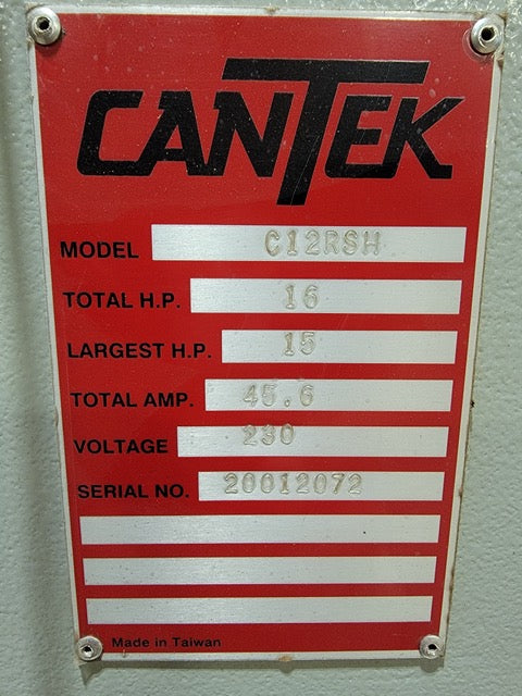 2021 Cantek C12RSH Rip Saw - Illinois