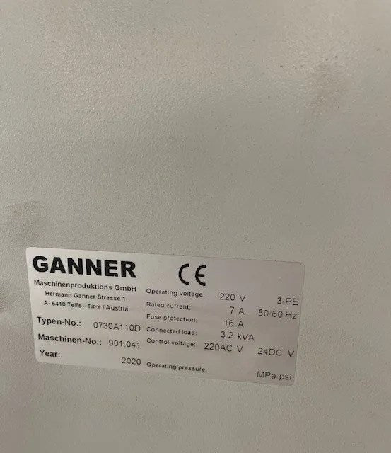 2020 Gannomat Concept 70 Eco Case Clamp