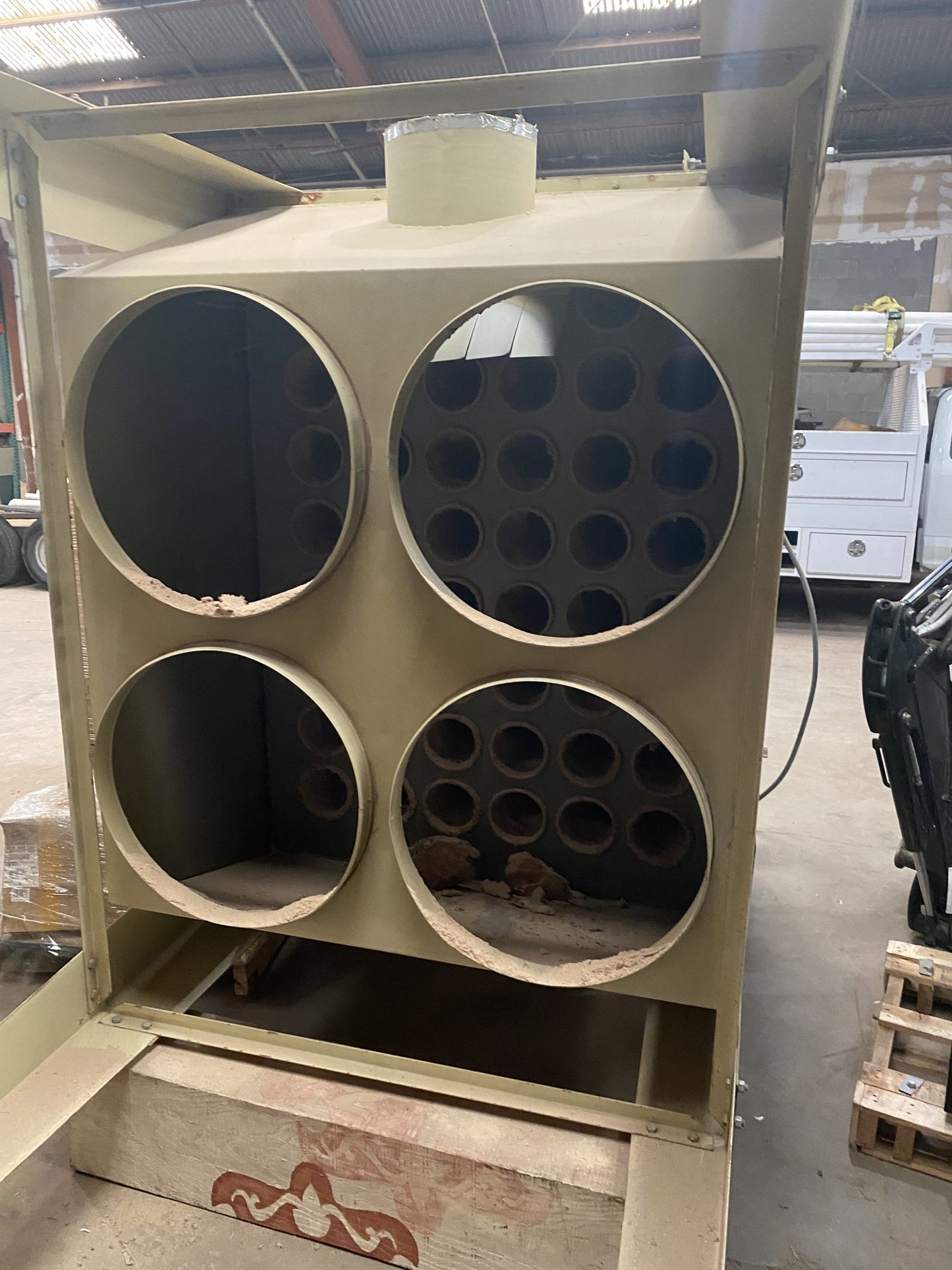 MURPHY RODGERS DUST COLLECTOR – 15HP 4 BARREL- NEW MOTOR