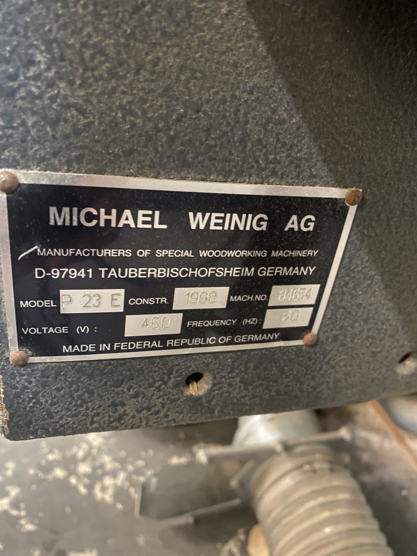 1998 WEINIG 5 HEAD MOULDER
