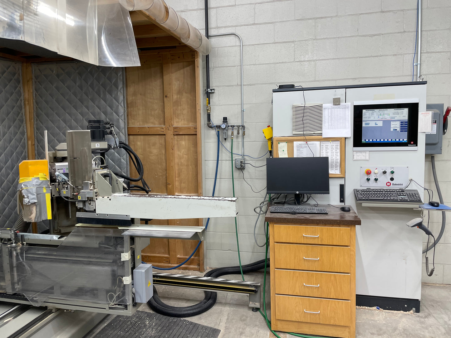 2008 Balestrini Lynx/MD CNC Double End Tenoning and Mortising Machine