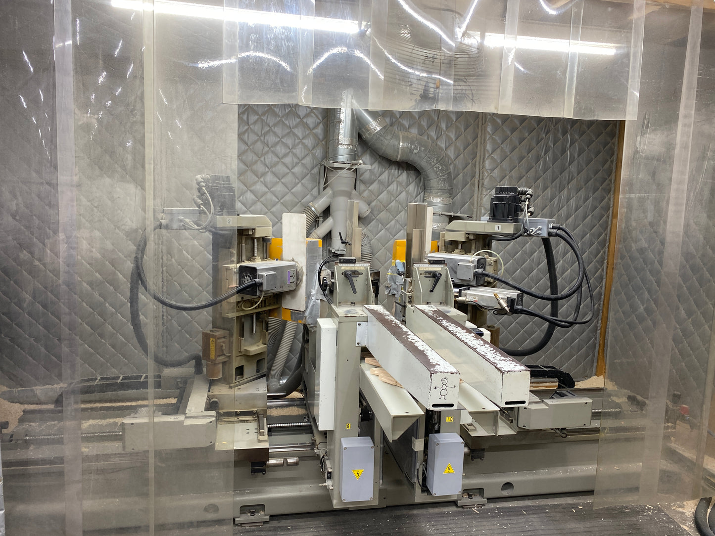 2008 Balestrini Lynx/MD CNC Double End Tenoning and Mortising Machine