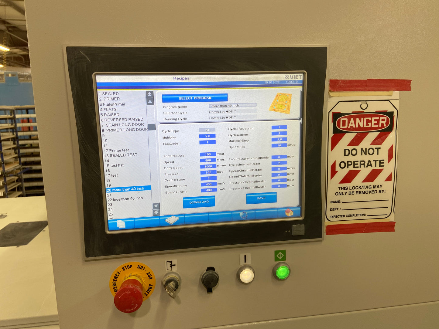 2016 Biesse Viet Opera R 1.0 Robotic Sander - Wisconsin