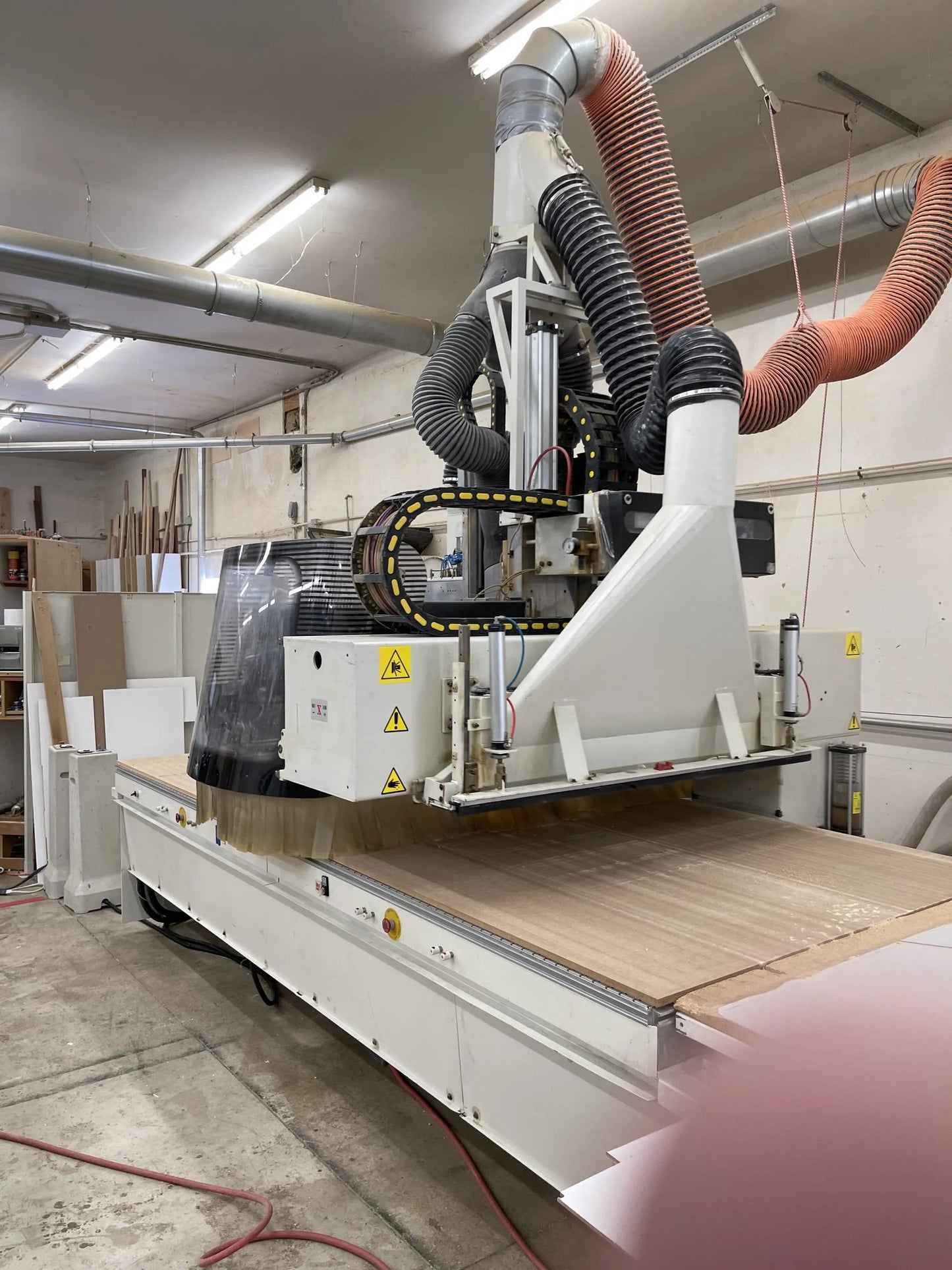 2004 Morbidelli Author 636 Top Flat Table Router with Offloading System