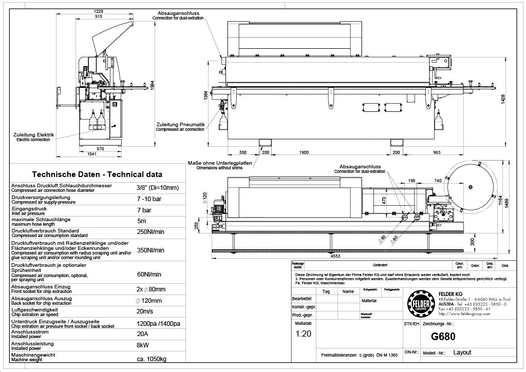 Pre-Owned Felder Edgebander