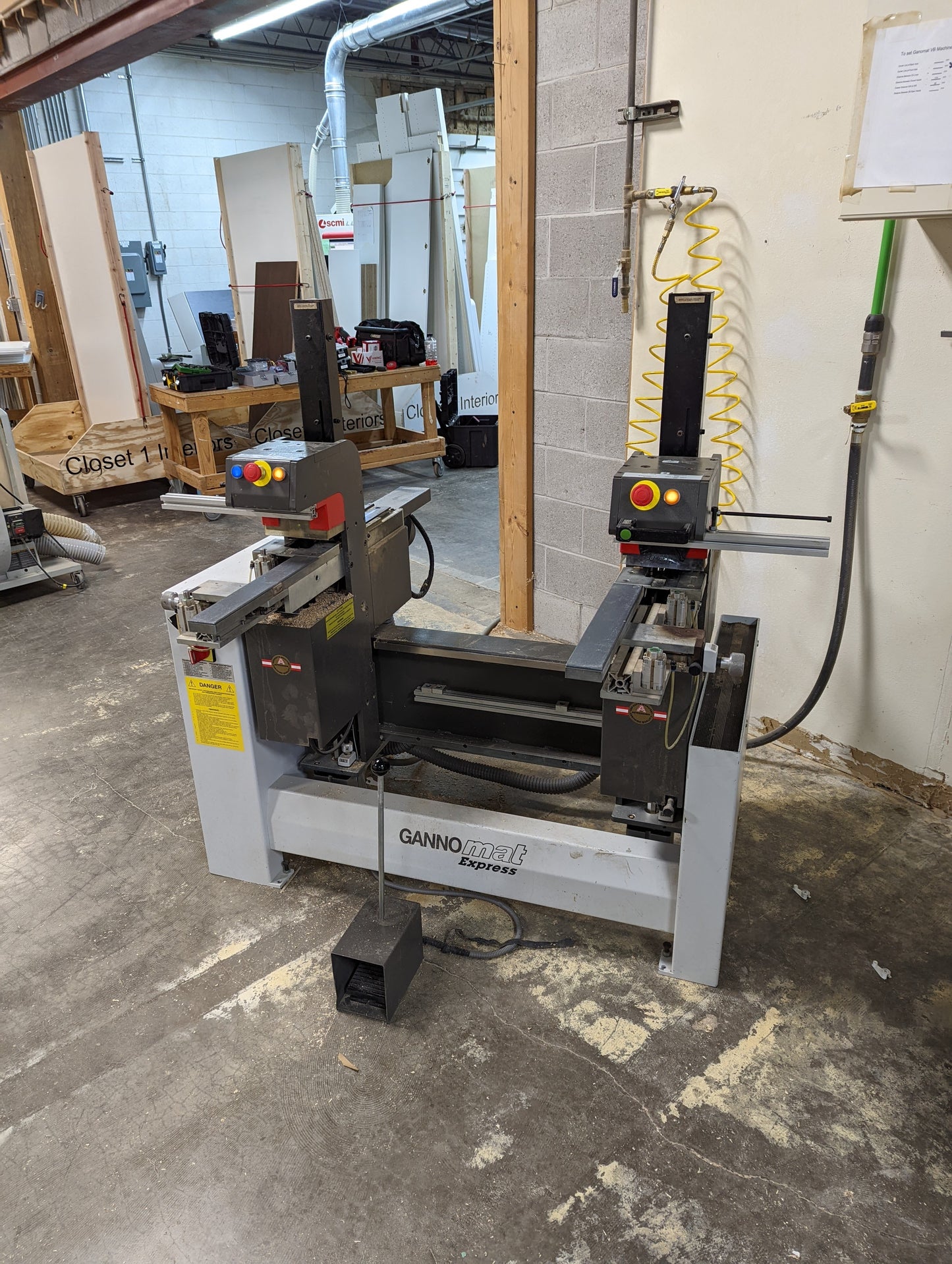 2005 Gannomat Express RTA 802 Boring and Insertion Machine - Wisconsin