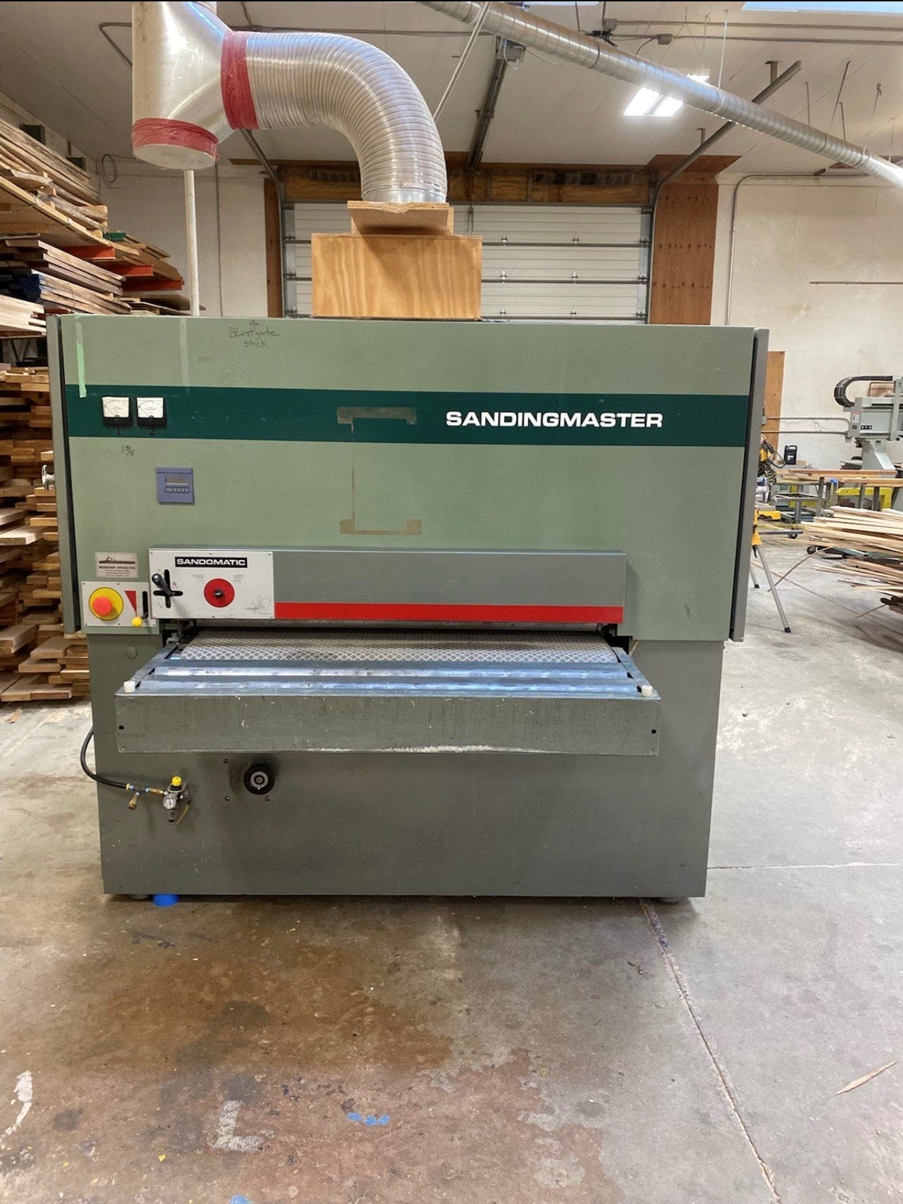 SandingMaster SCSB 2-1300 Wide Belt Sander, 2-HEAD 51″