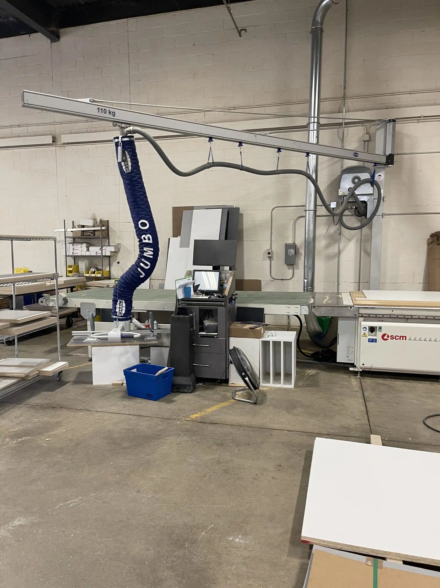 Schmalz Jumbo Ergo 110 w/ Jib Crane