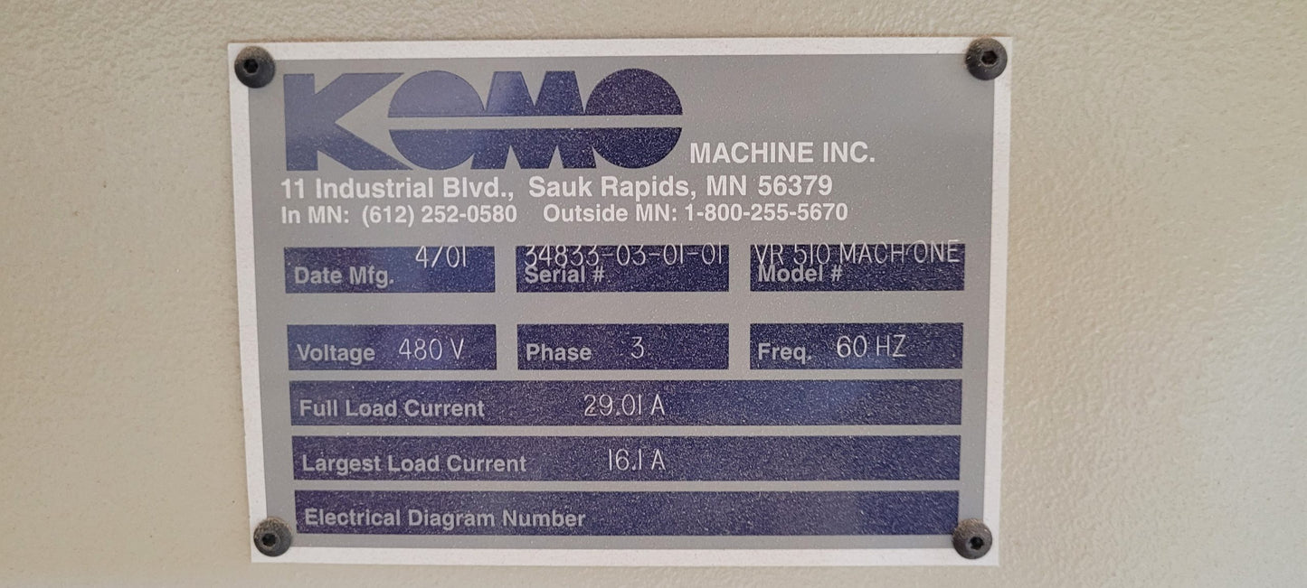 Komo VR 510 Mach One CNC Router