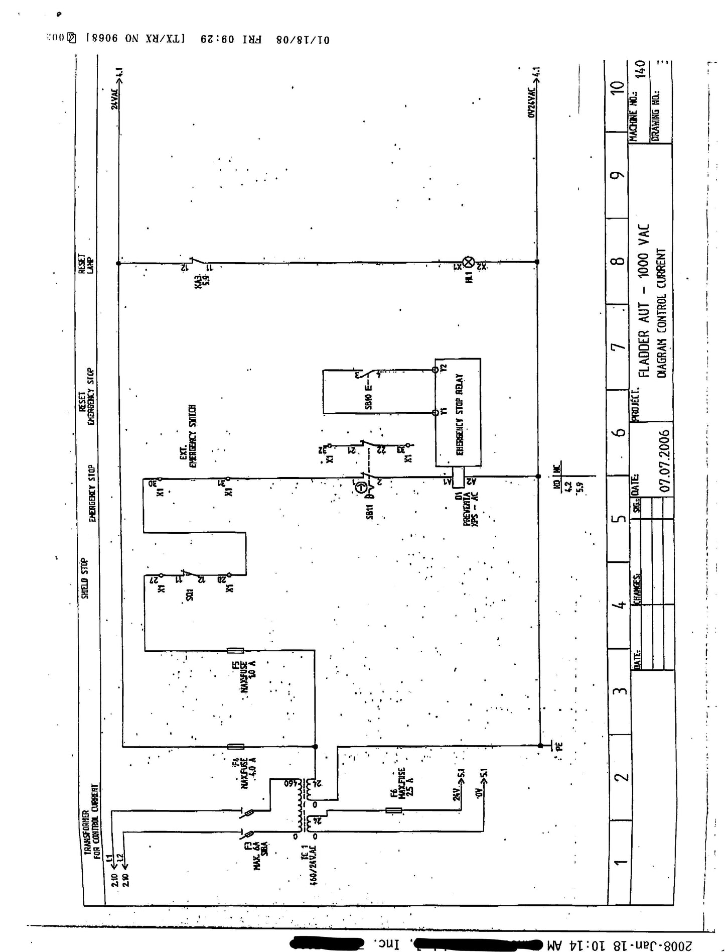 2006 Fladder AUT-1000 VAC Contour/Denibbing/Brush Sander