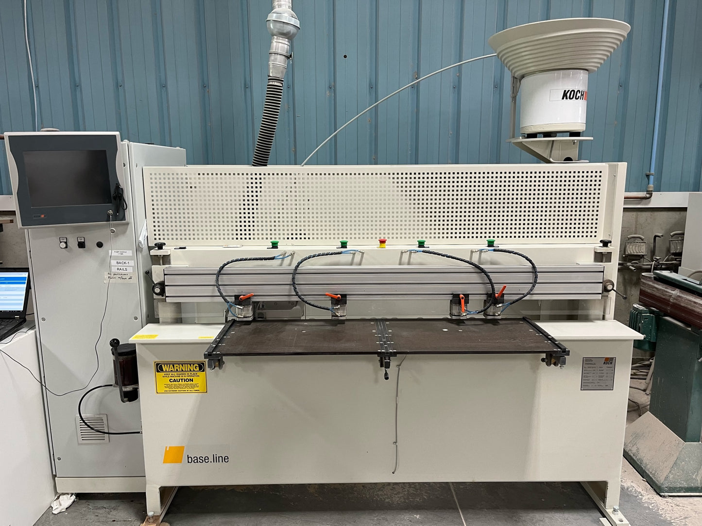 Koch SPRINT base.line Single-sided drilling and dowel insertion machine