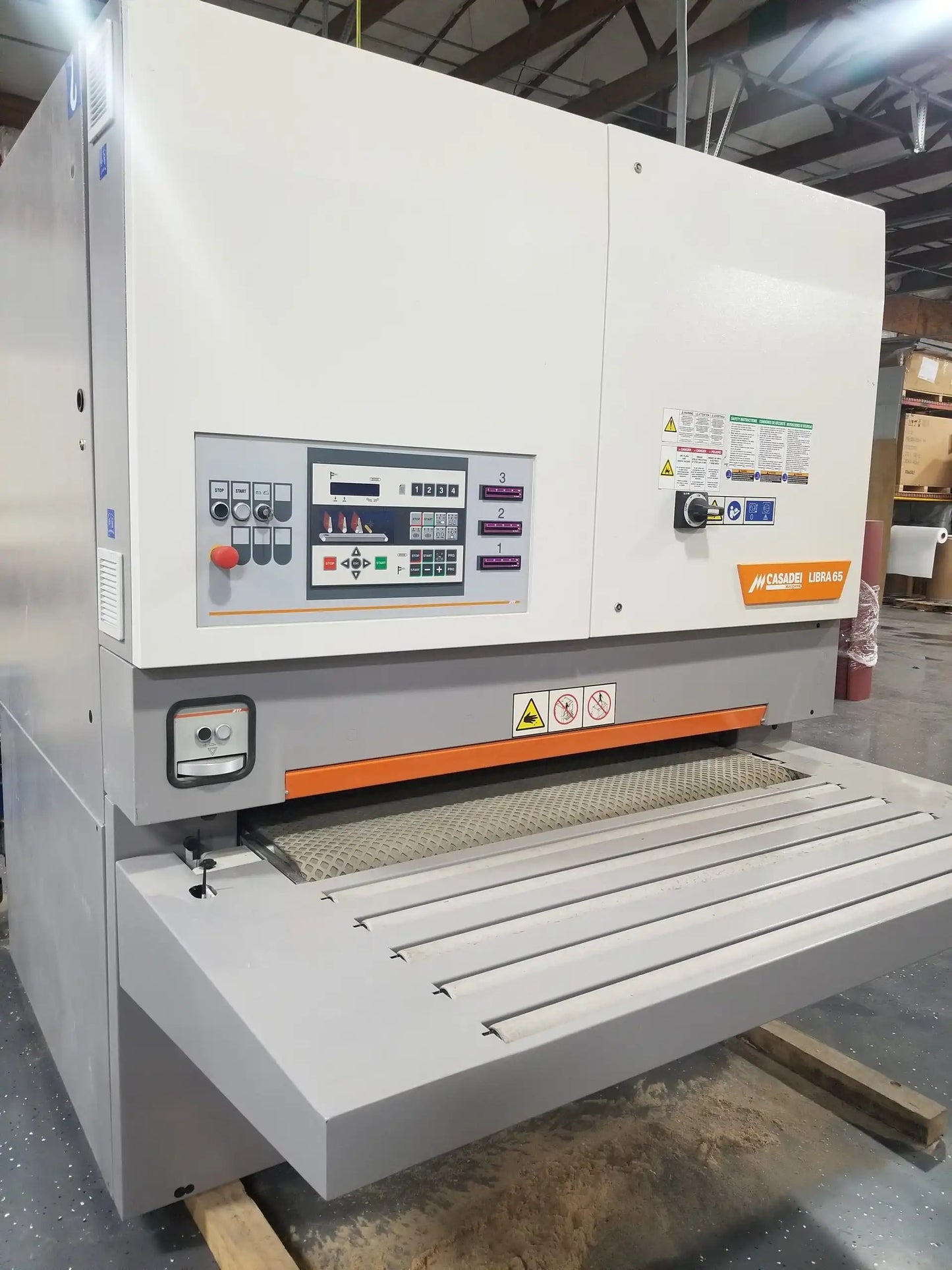 CASADEI LIBRA 65 RRTC 135 “THE BEAST” 3 HEAD, 53” WIDEBELT SANDER