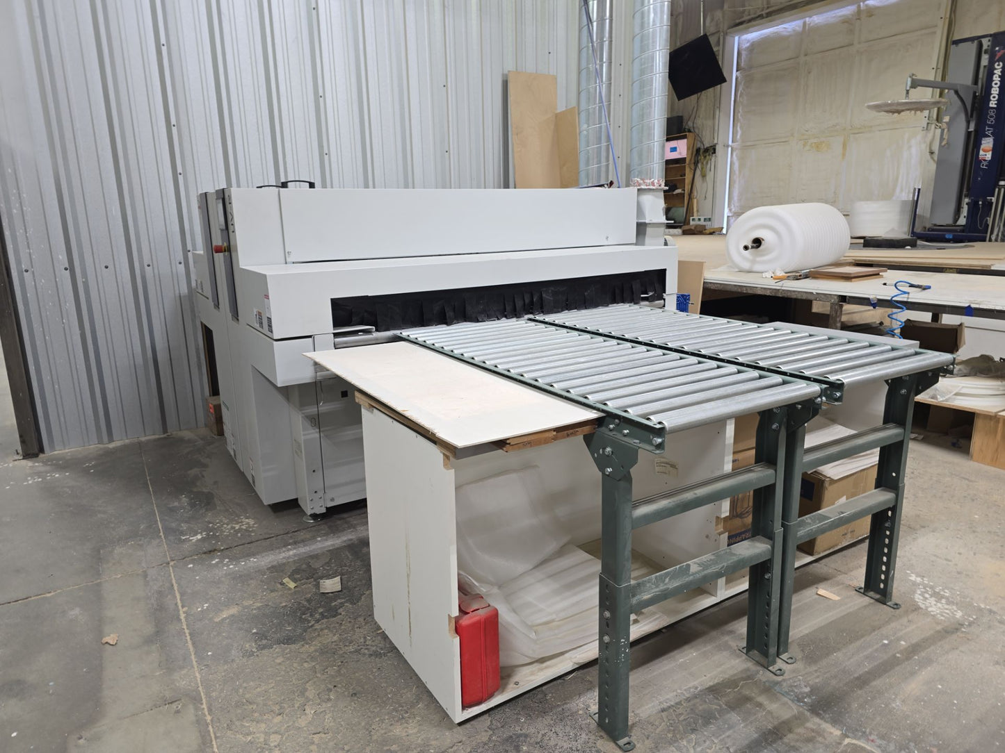 Cefla Prima UV-R Automated Paint Spray Machine (2016) with Barberan Flash Off Tunnel (2021) -  California