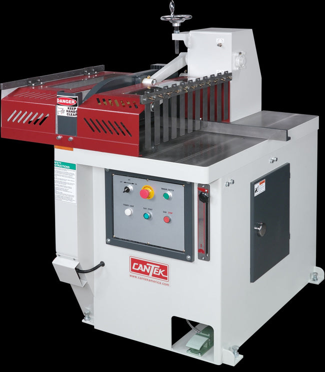 CANTEK PCS-24 Left or Right Hand Cut Off Saw 230V, 3PH. 460V available at additional cost.