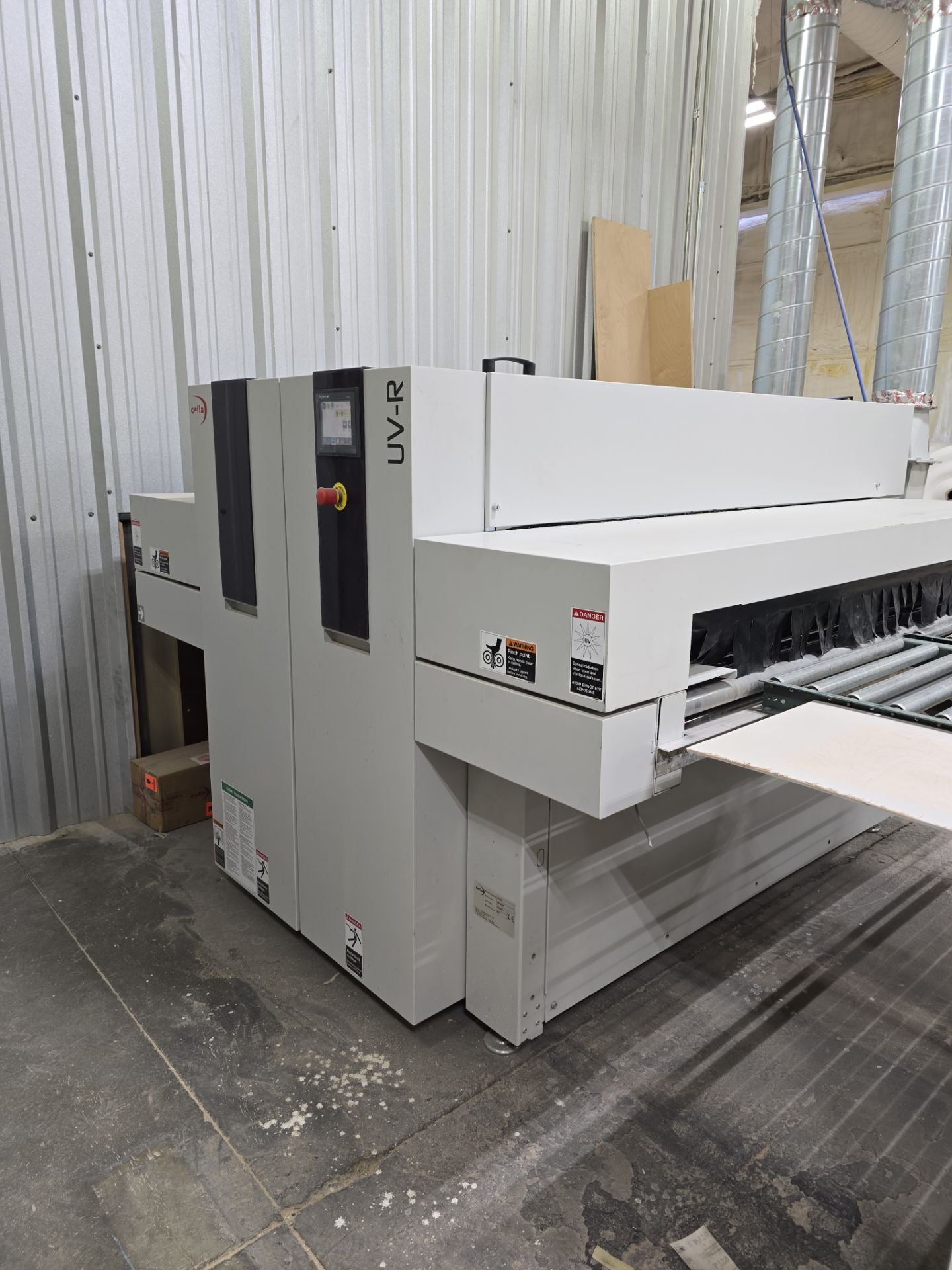 Cefla Prima UV-R Automated Paint Spray Machine (2016) with Barberan Flash Off Tunnel (2021) -  California