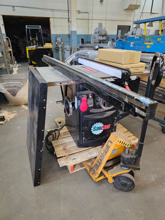 SawStop 10" Industrial Cabinet Saw (Saw 1 of 2) - Illinois