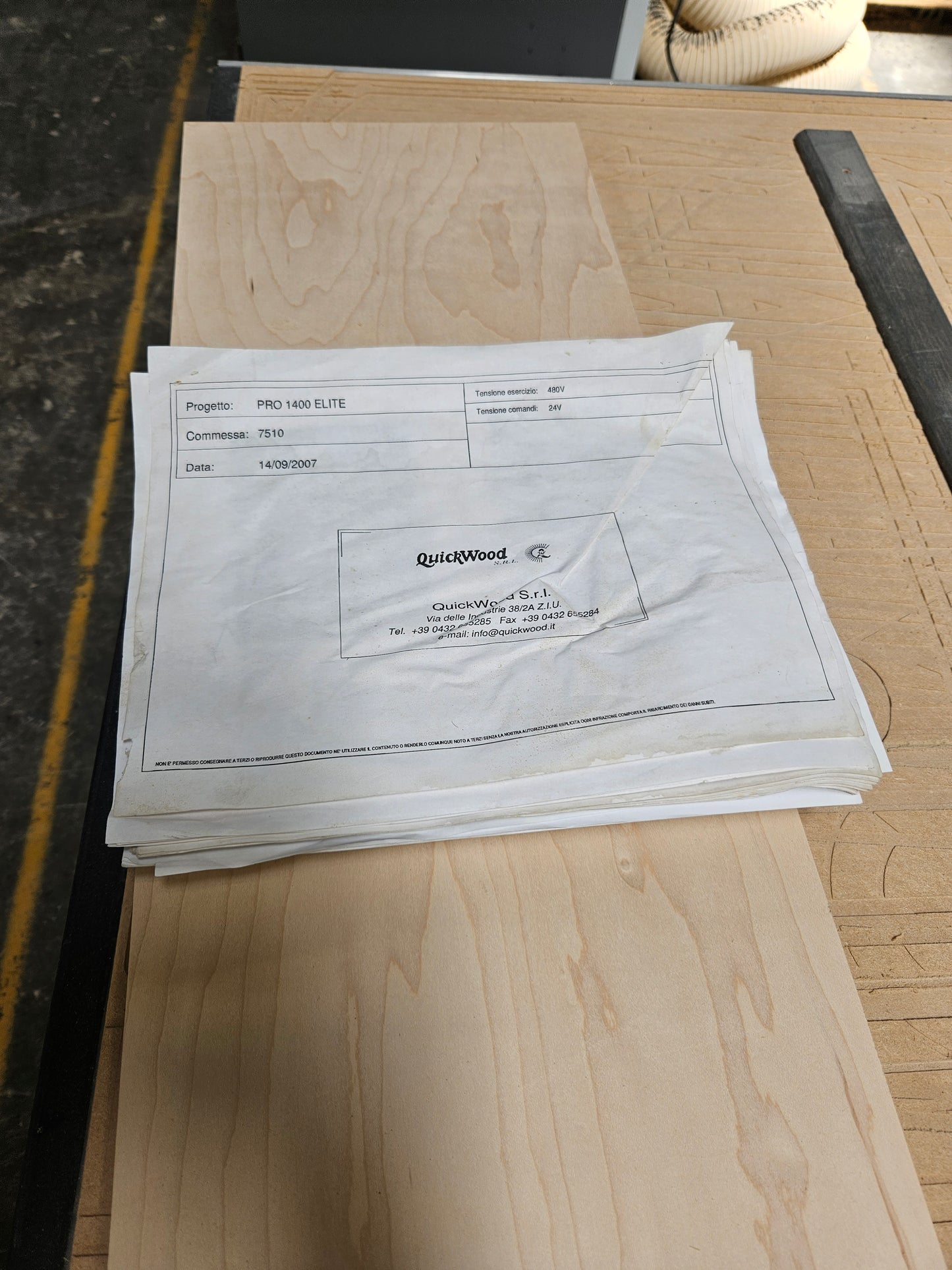 2007 Quickwood ProElite Finishing Sander - North Carolina