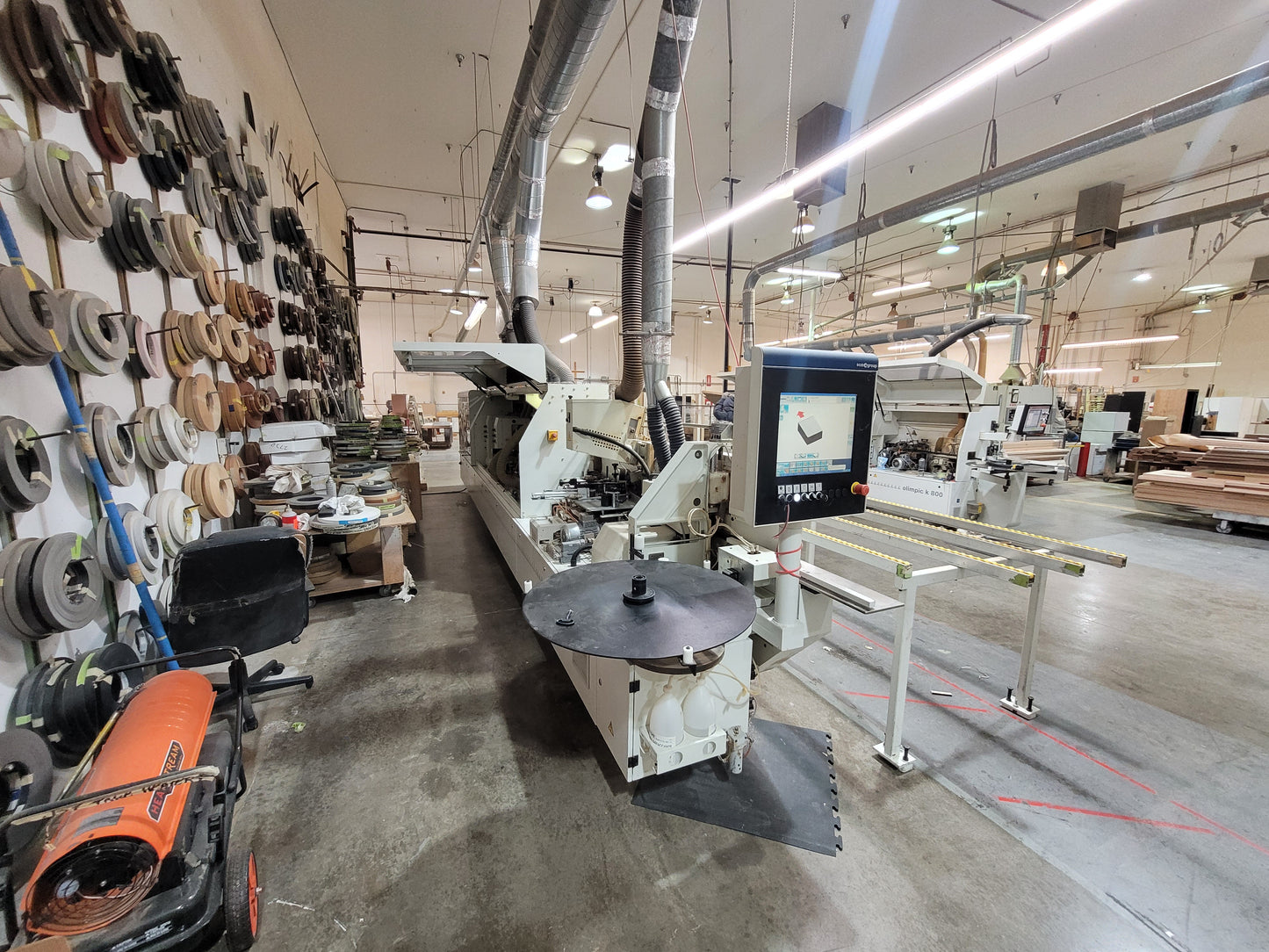 2012 SCM Stefani Solution HD RT 4 Edgebander with Pre-Mill - Nevada