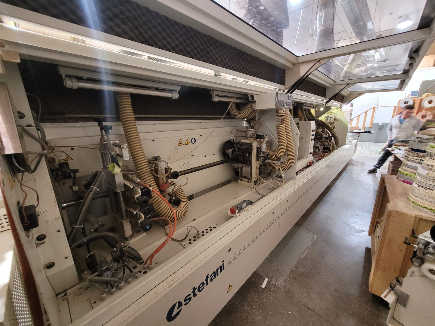 2012 SCM Stefani Solution HD RT 4 Edgebander with Pre-Mill - Nevada