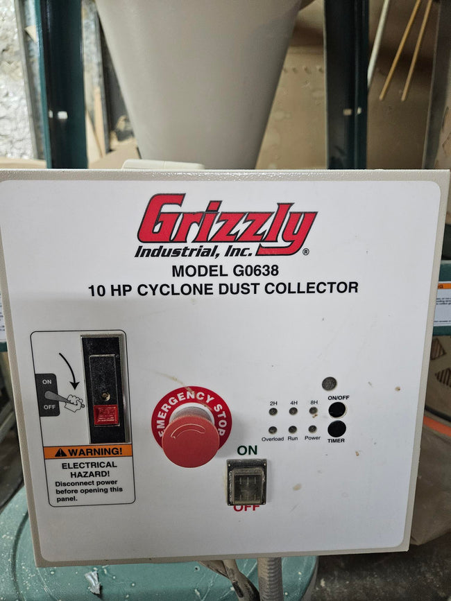 2014 Grizzly Cyclone 10HP Dust Collector- Kansas