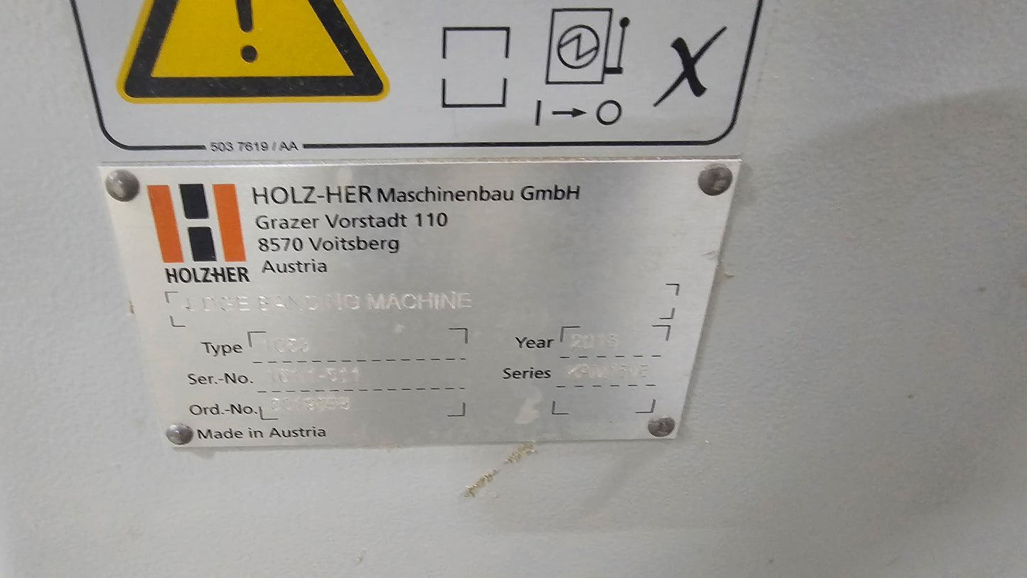 2015 Holzher Streamer 1053 Edgebander