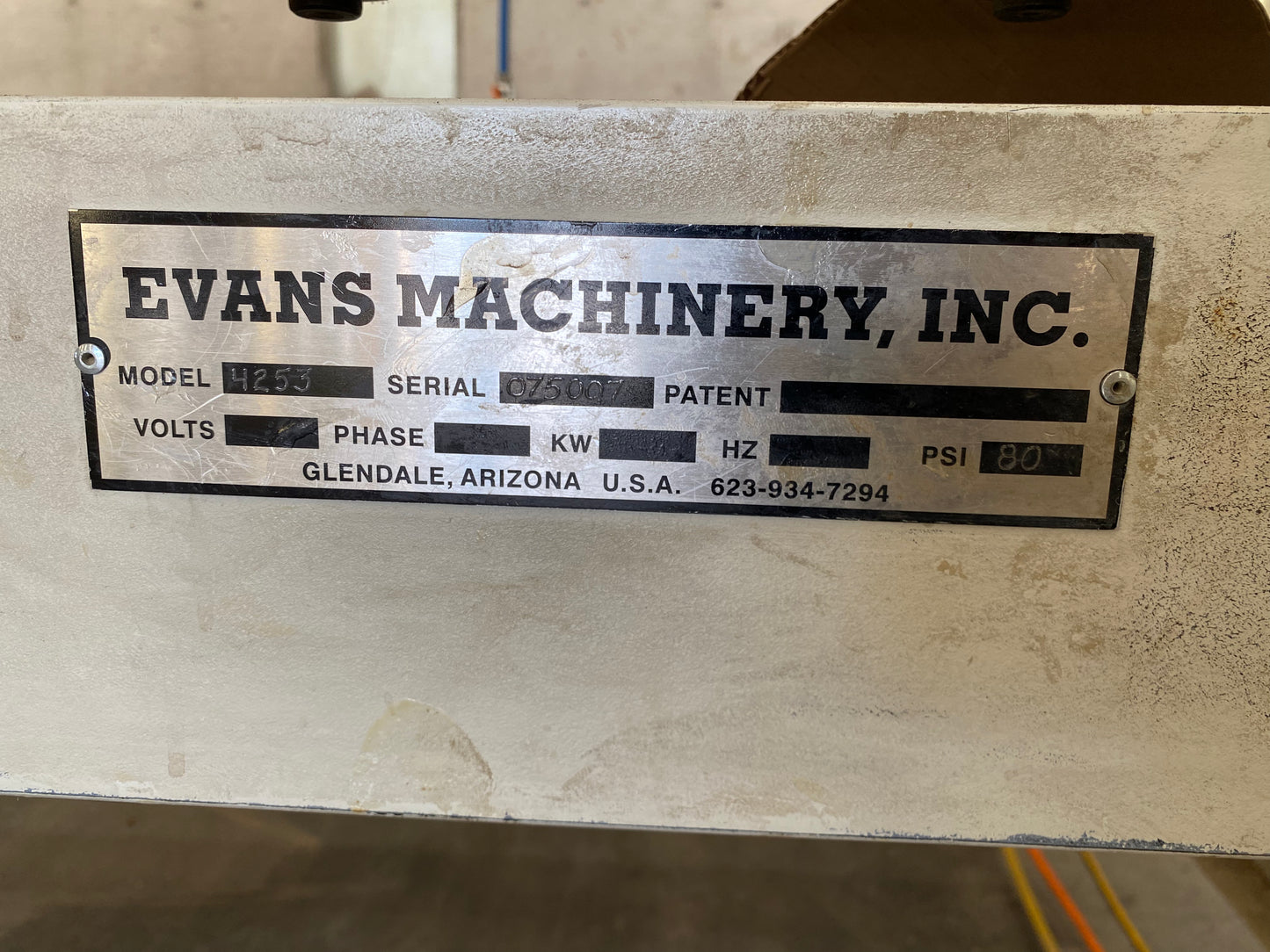 Evans 4253 Index Table - Utah